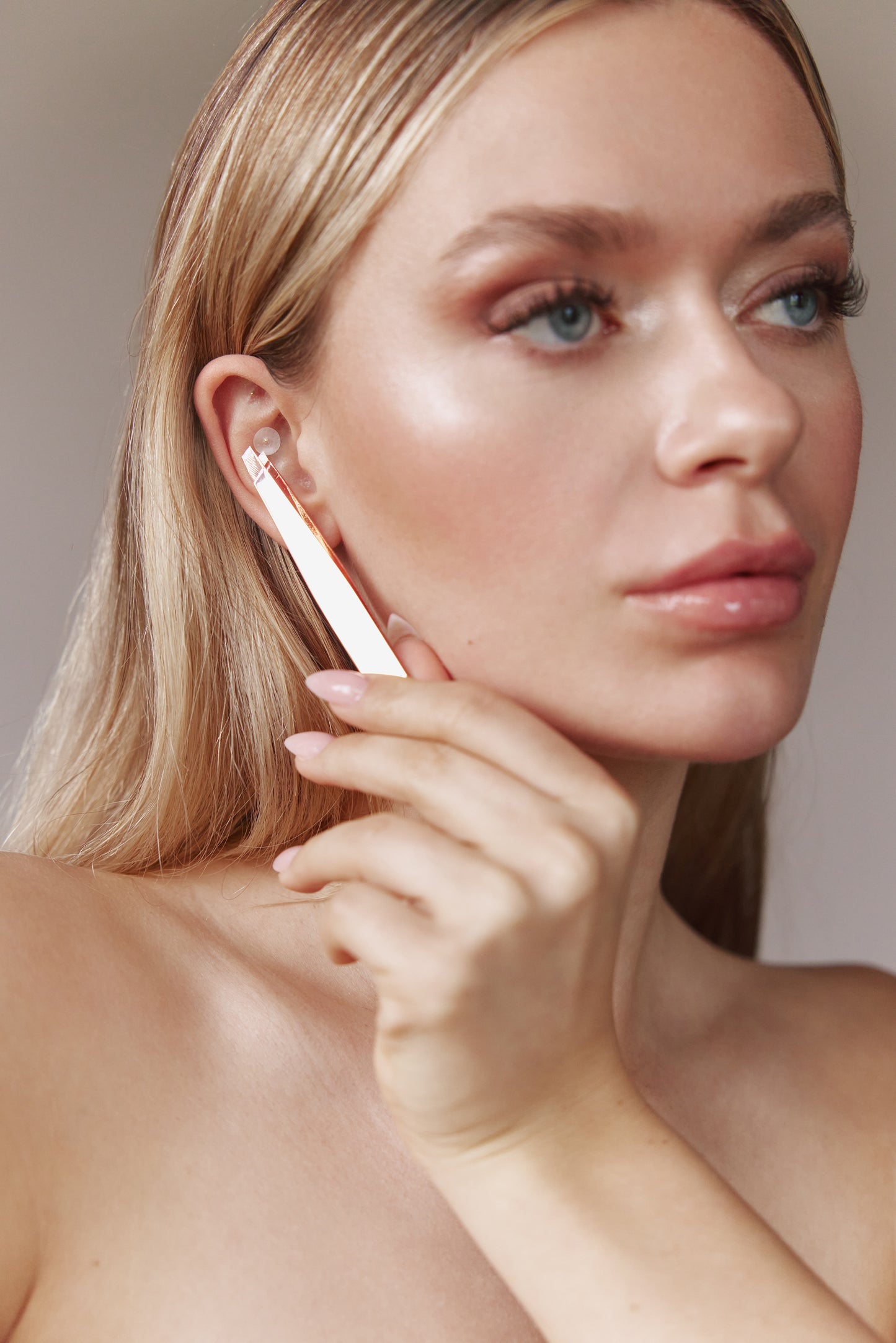 24k gold plattiertes Ohrakupressur Kit