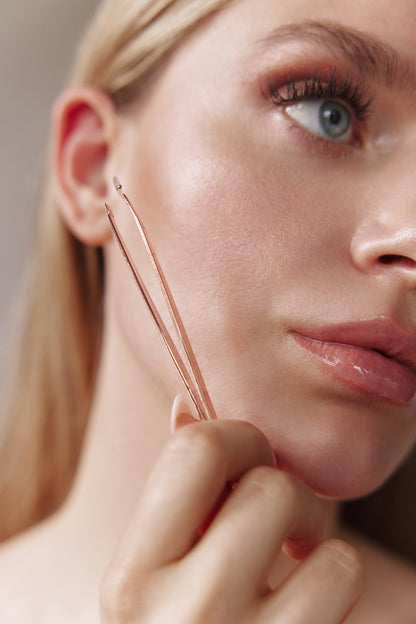 24k gold plattiertes Ohrakupressur Kit