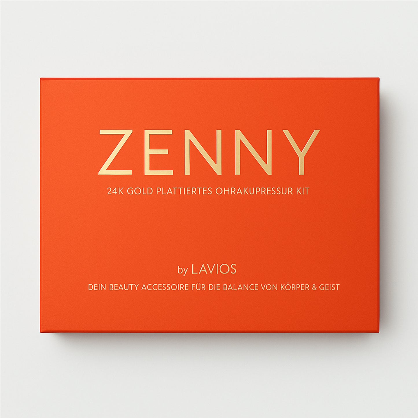 24k gold plattiertes Ohrakupressur Kit